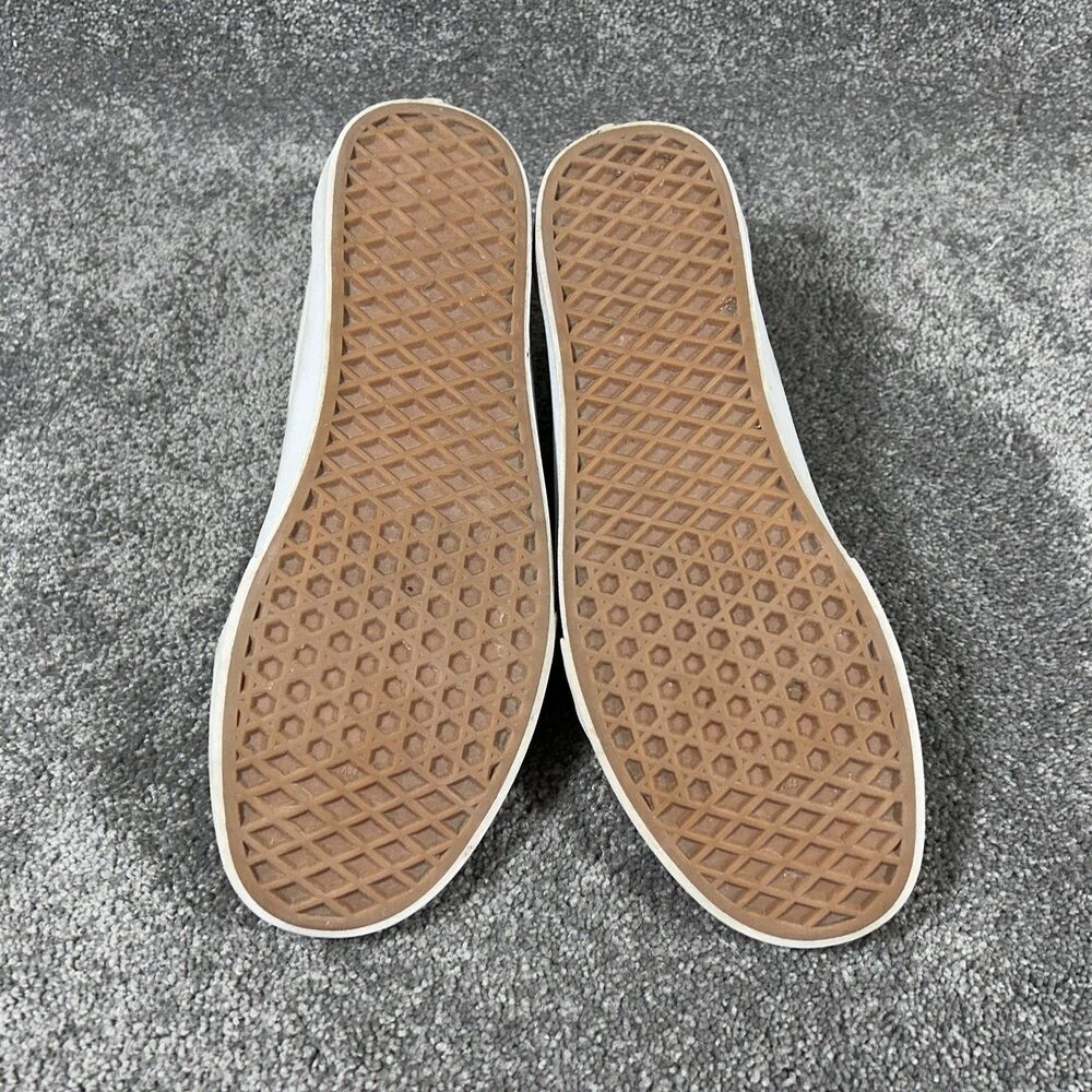 Vans Old Skool Flames Mens Size 9.5 Black White Green Athletic Skate Shoes Used - Picture 9 of 12